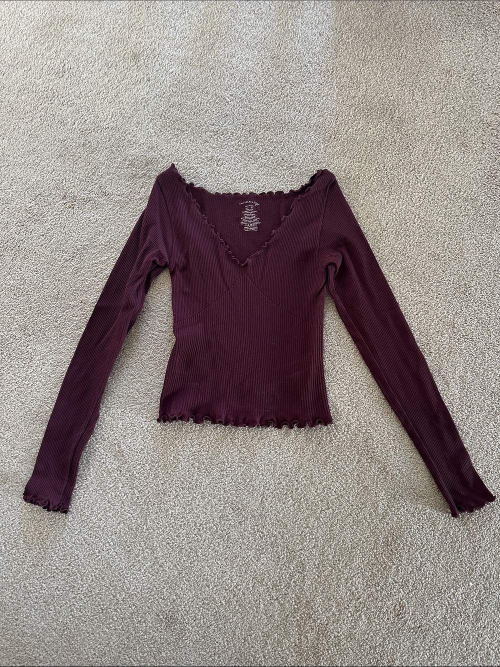 Intimately free people easy to love seamless long sleeve top